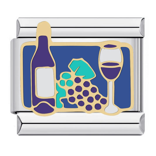Apero Charm | Silver Italian Charm Bracelet