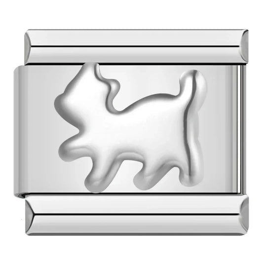 Dog Charm | Silver Italian Charm Bracelet