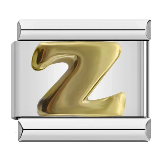 Letter Z Charm | Silver Italian Charm Bracelet